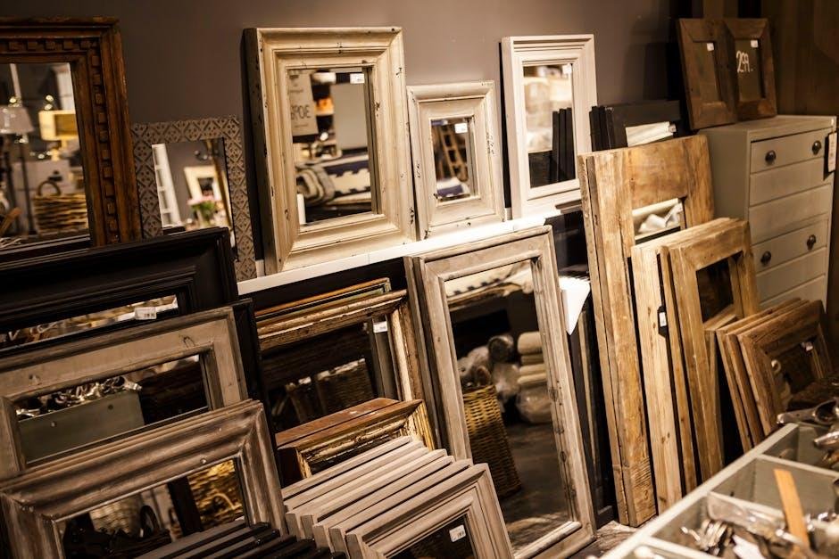 Incorporating personal Style with Antique​ Frames